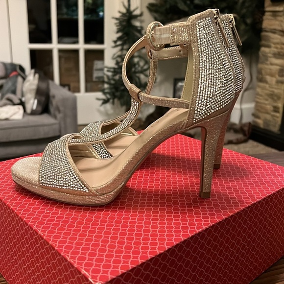 Kelly & Katie Rhinestone Heels - Picture 3 of 4